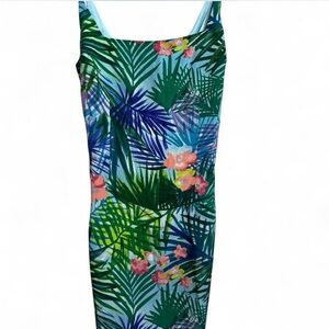 100% Silk Tropical Dress